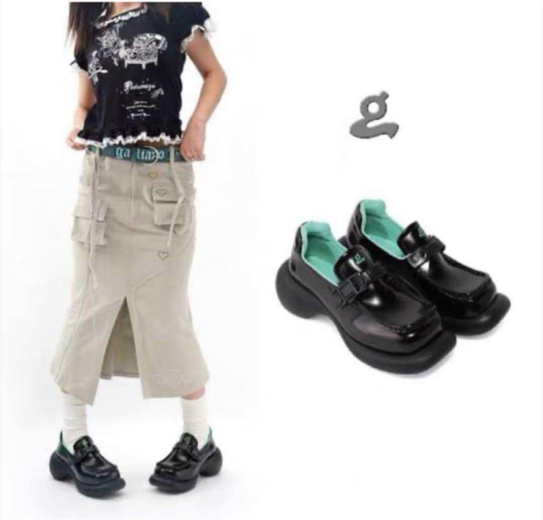 靴 GRAPE MICROFIBER LEATHER BLACK SHOES