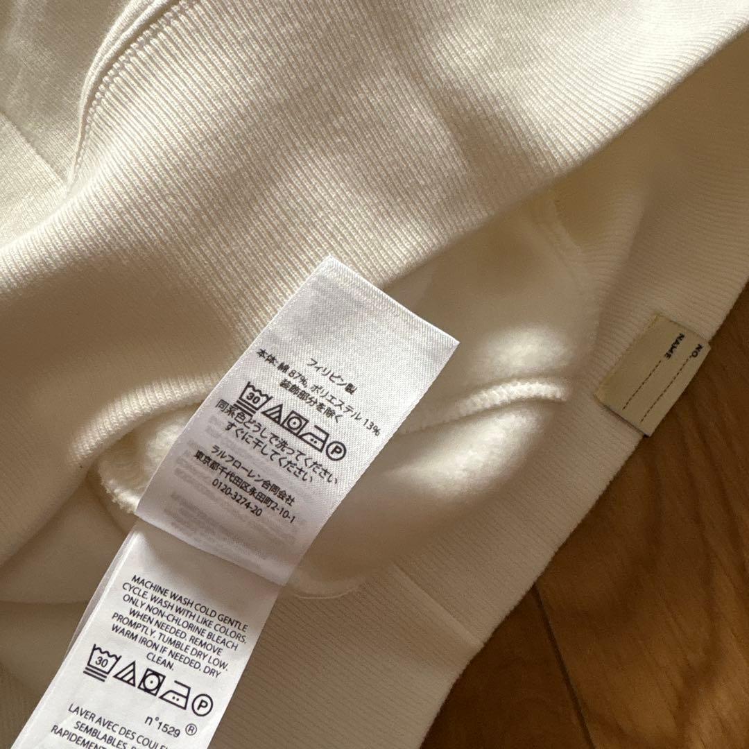 未使用メンズPOLO RALPH LAURENクォータージップアップシャツ