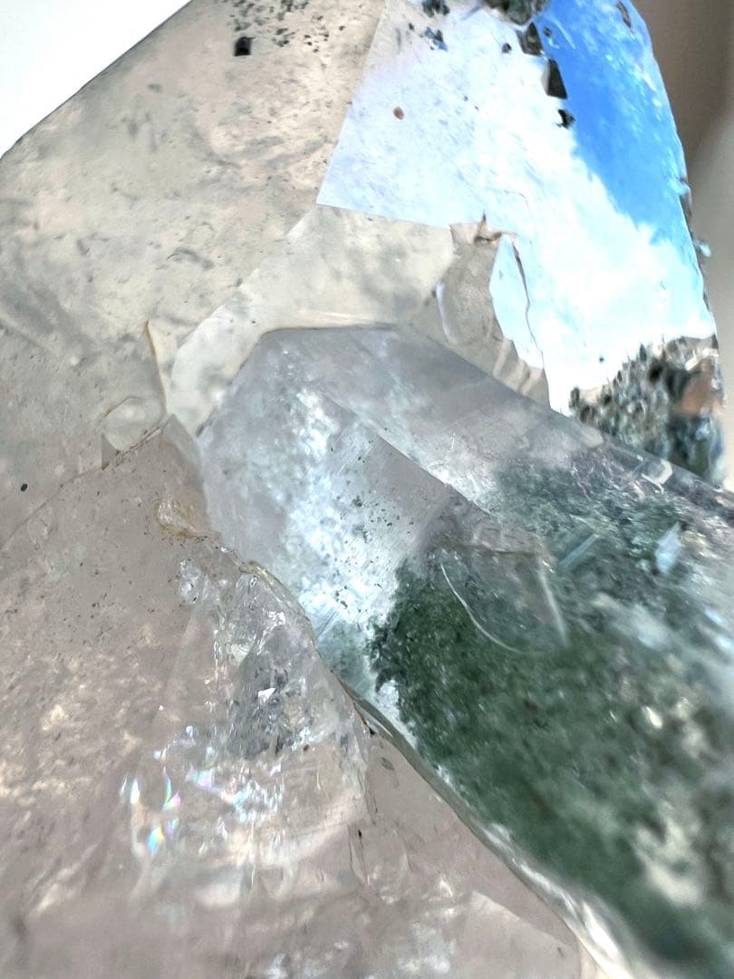 9日まで✨美✨《天空の魔法城》AAAA マニハール水晶 ✨シンデレラの光宿す原石