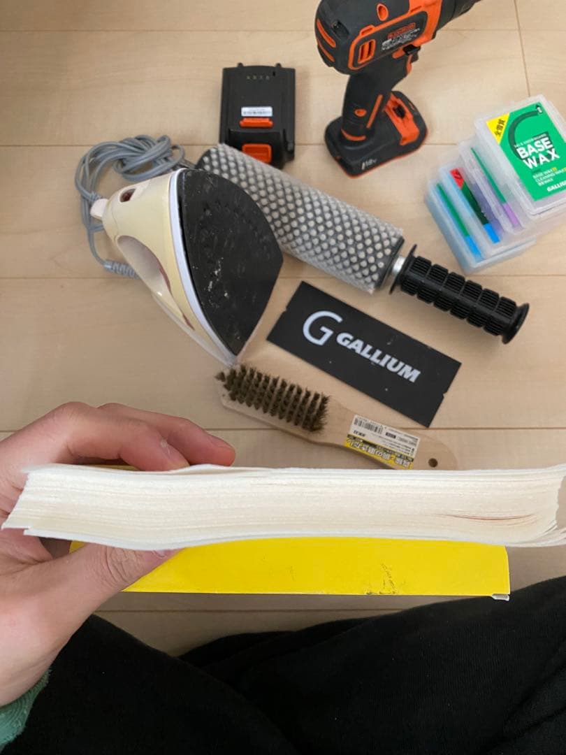 スノーボードメンテナンスセット