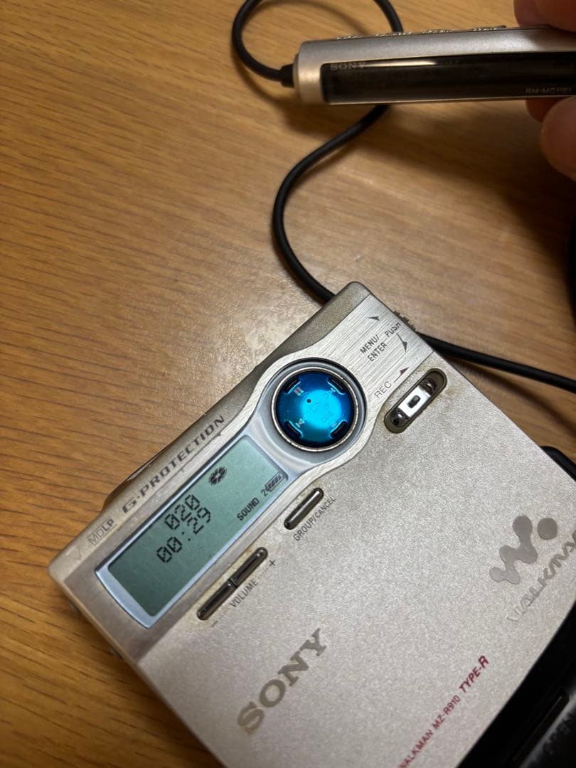 SONY ソニー MDウォークマン レコーダー MZ-R910★中古