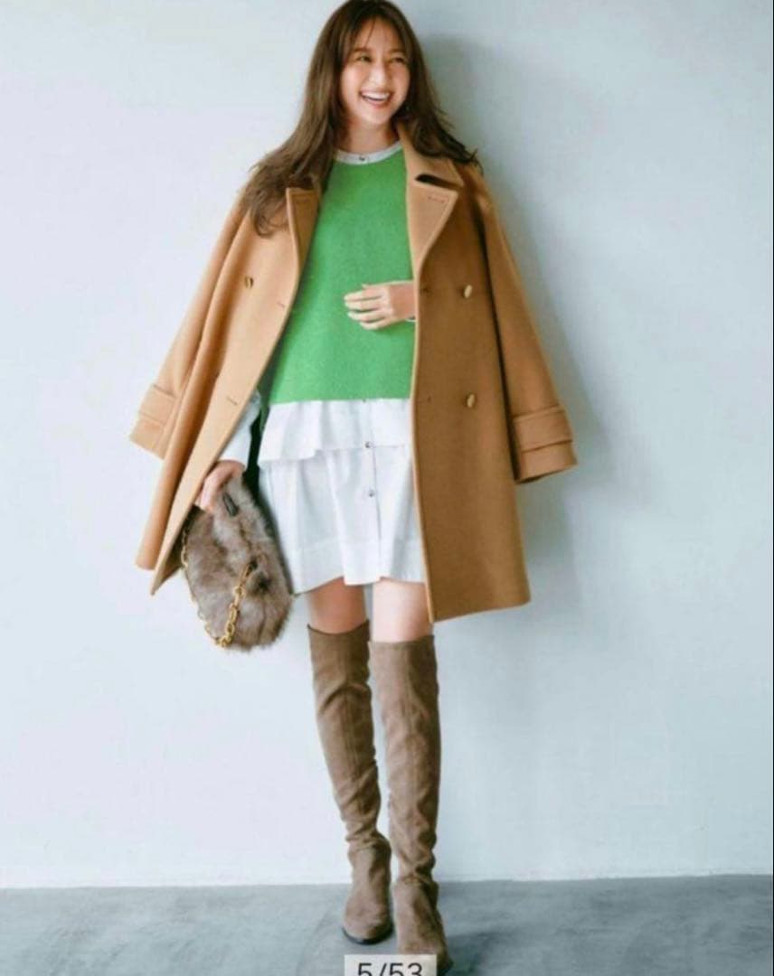 24AW JUSGLITTY スタンダードPコート 近年モデル