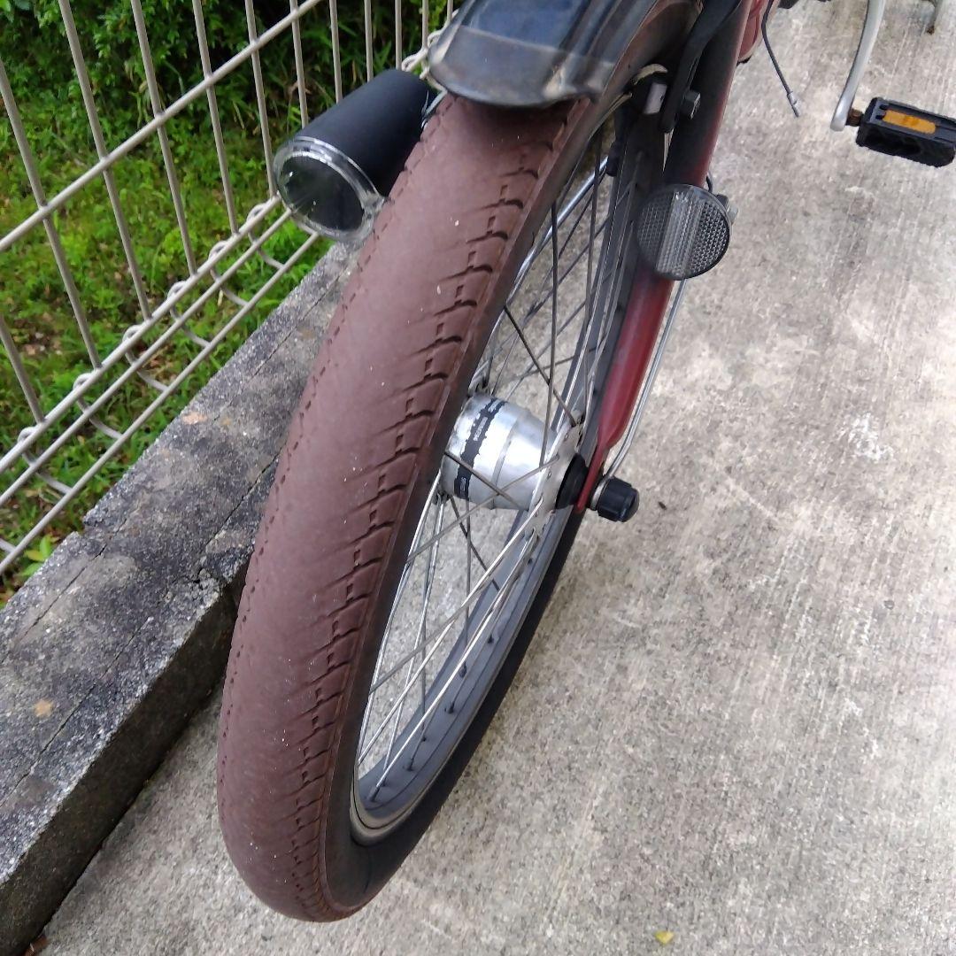 パナソニック電動アシスト自転車 ギュットミニDX 後バスケット付き