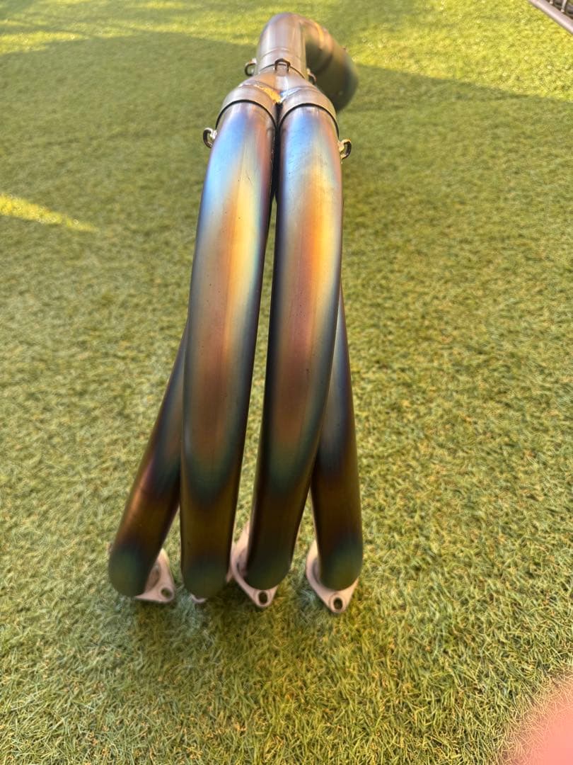 Z900RS アサヒナレーシング フルチタンEX GPメガフォン　別注エンブレム