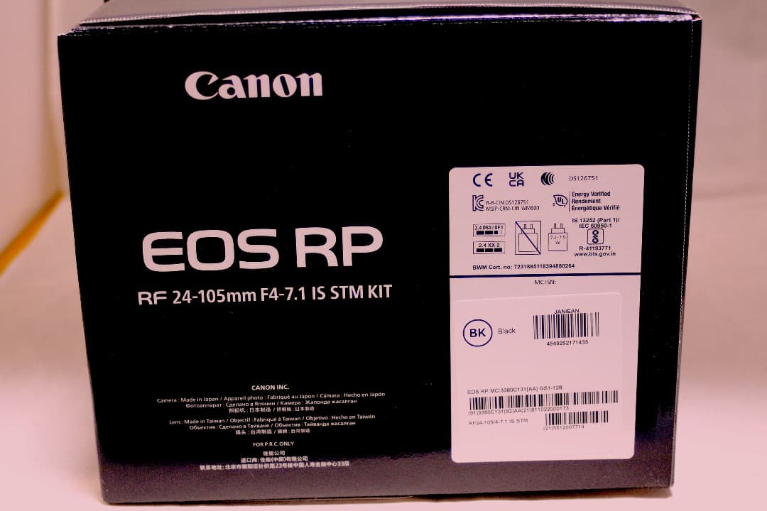 naoCanonEOS RP RF24-105 IS STM レンズキット