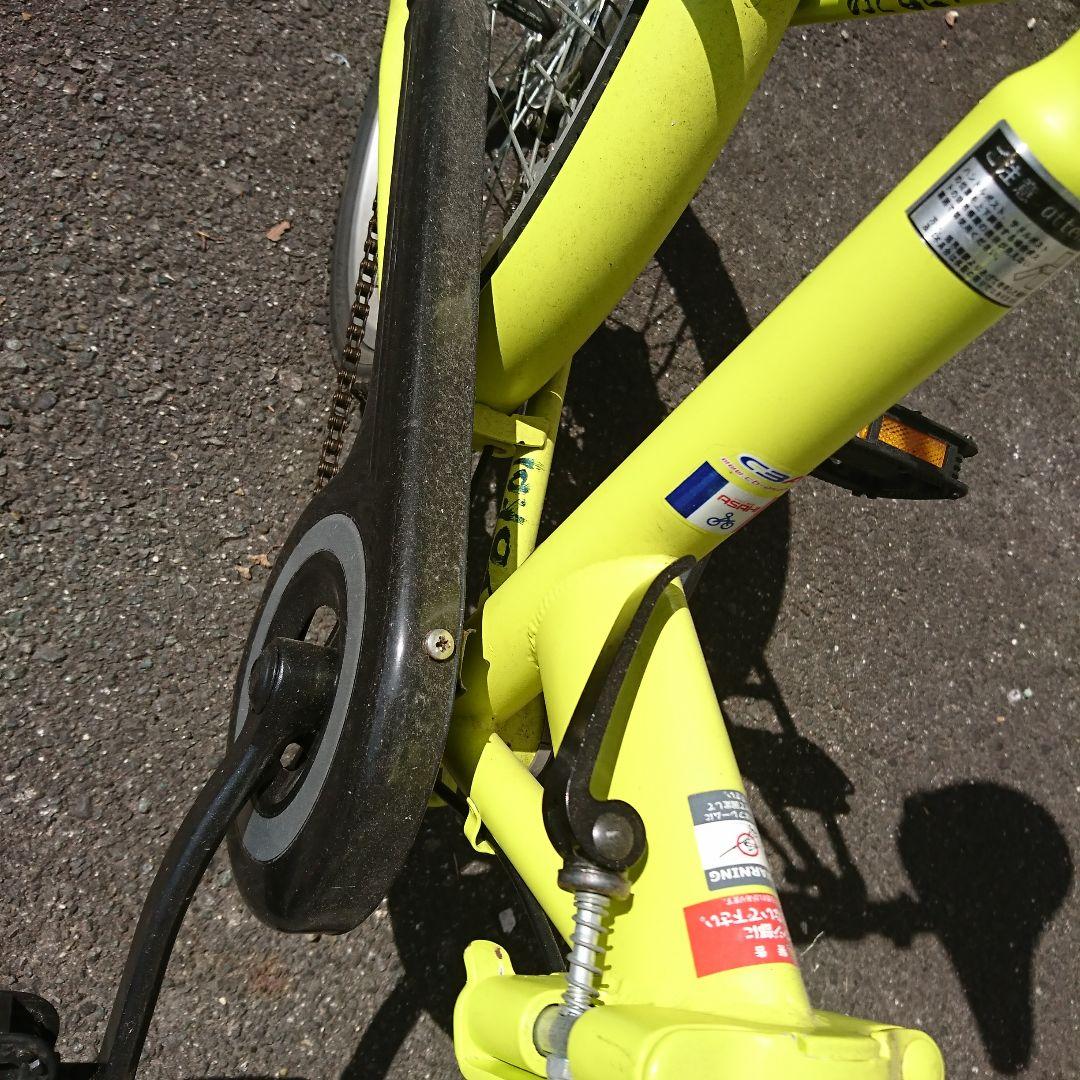 2G《20インチ 折り畳み自転車MIMOLETTE 》パンク品　中国製 直接渡し