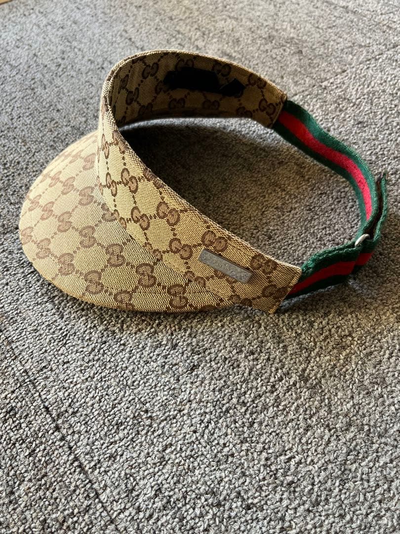 GUCCI GGパターン サンバイザー