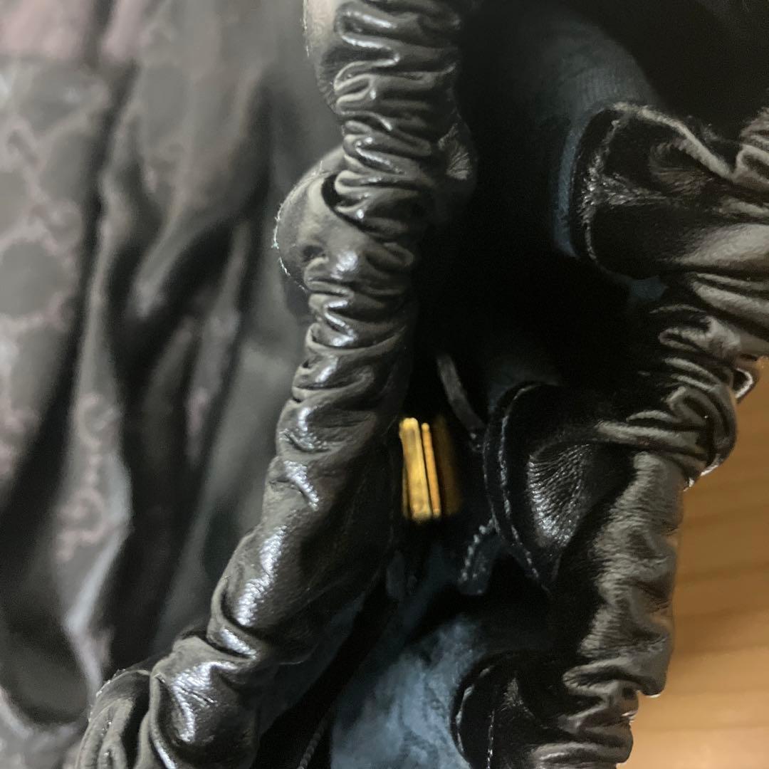 超美品　Gucci バッグ　ブラック　ハンドバッグ　ショルダー