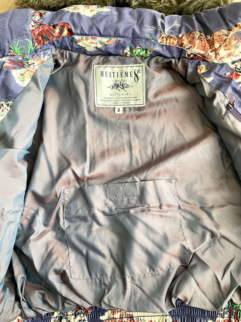 【古着】HUITIEME 8e ウィッティム上着　レディース