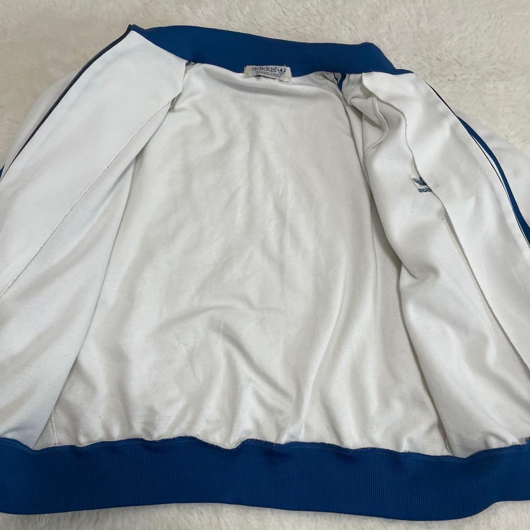 希少80s adidas アディダス ジャージ トラックジャケット デサント製