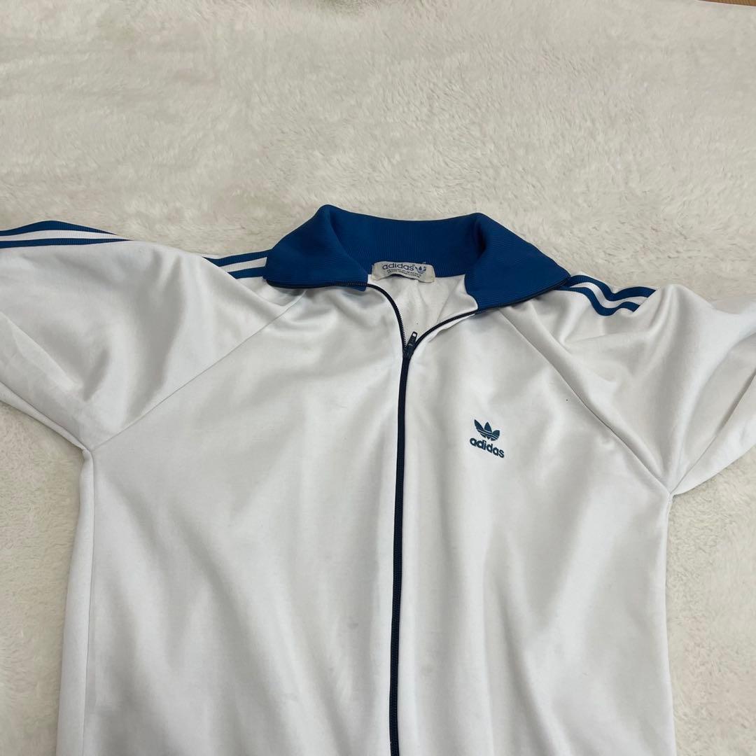 希少80s adidas アディダス ジャージ トラックジャケット デサント製