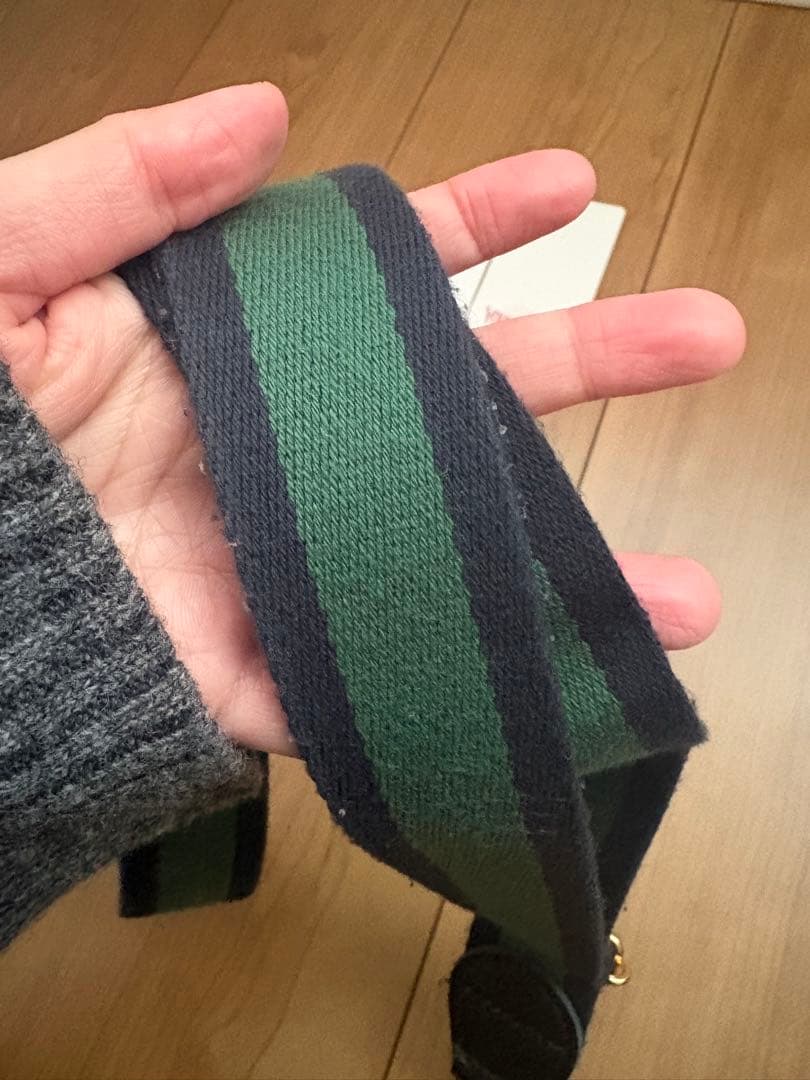 FRAMeWORK 【YOUNG&OLSEN】別注ストラップ付きベルト バック