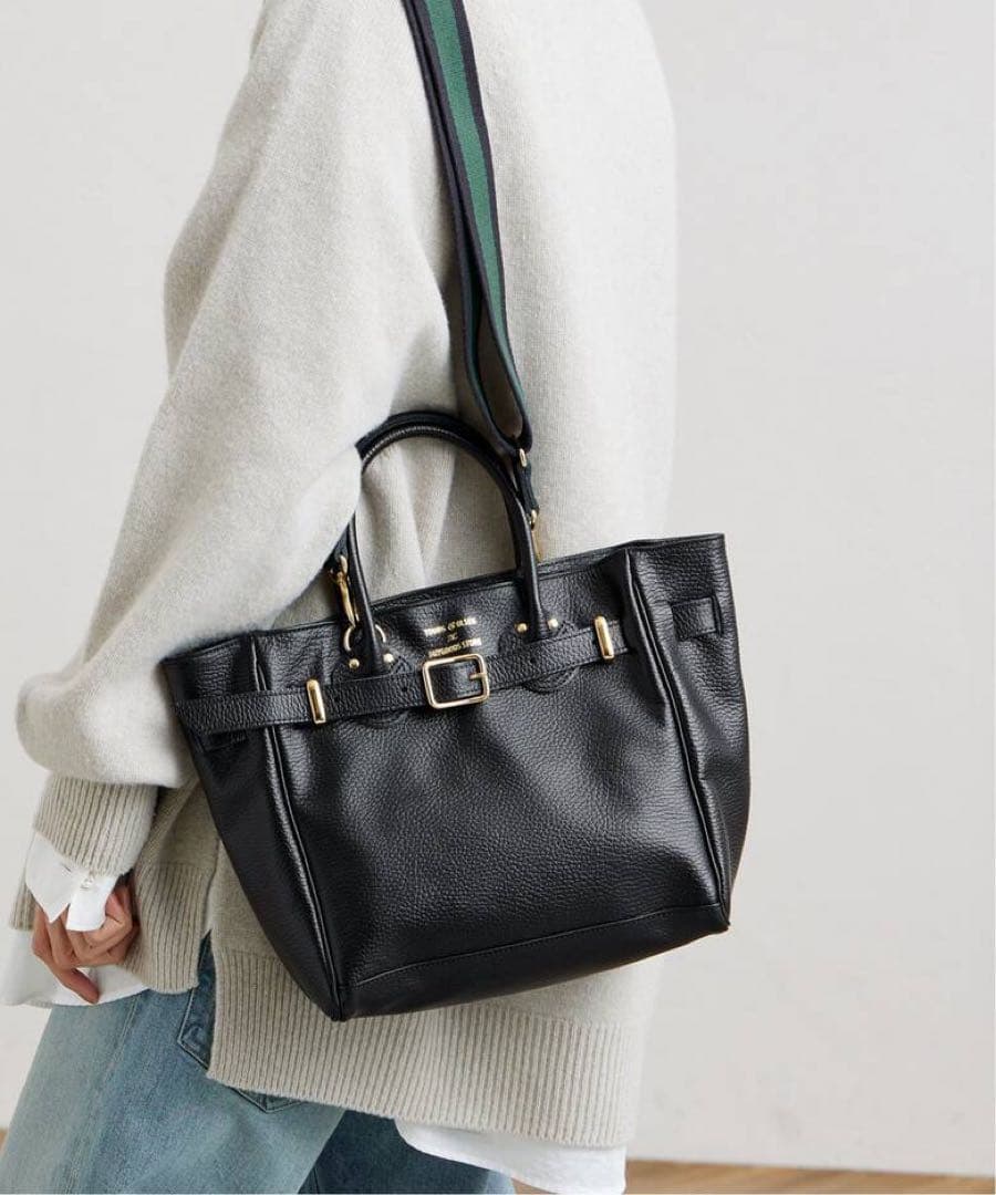 FRAMeWORK 【YOUNG&OLSEN】別注ストラップ付きベルト バック