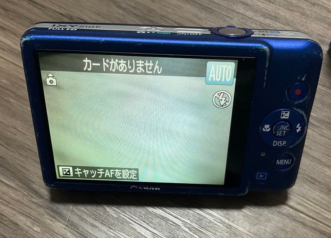 【ジャンク】Canon ixy210f ブルー