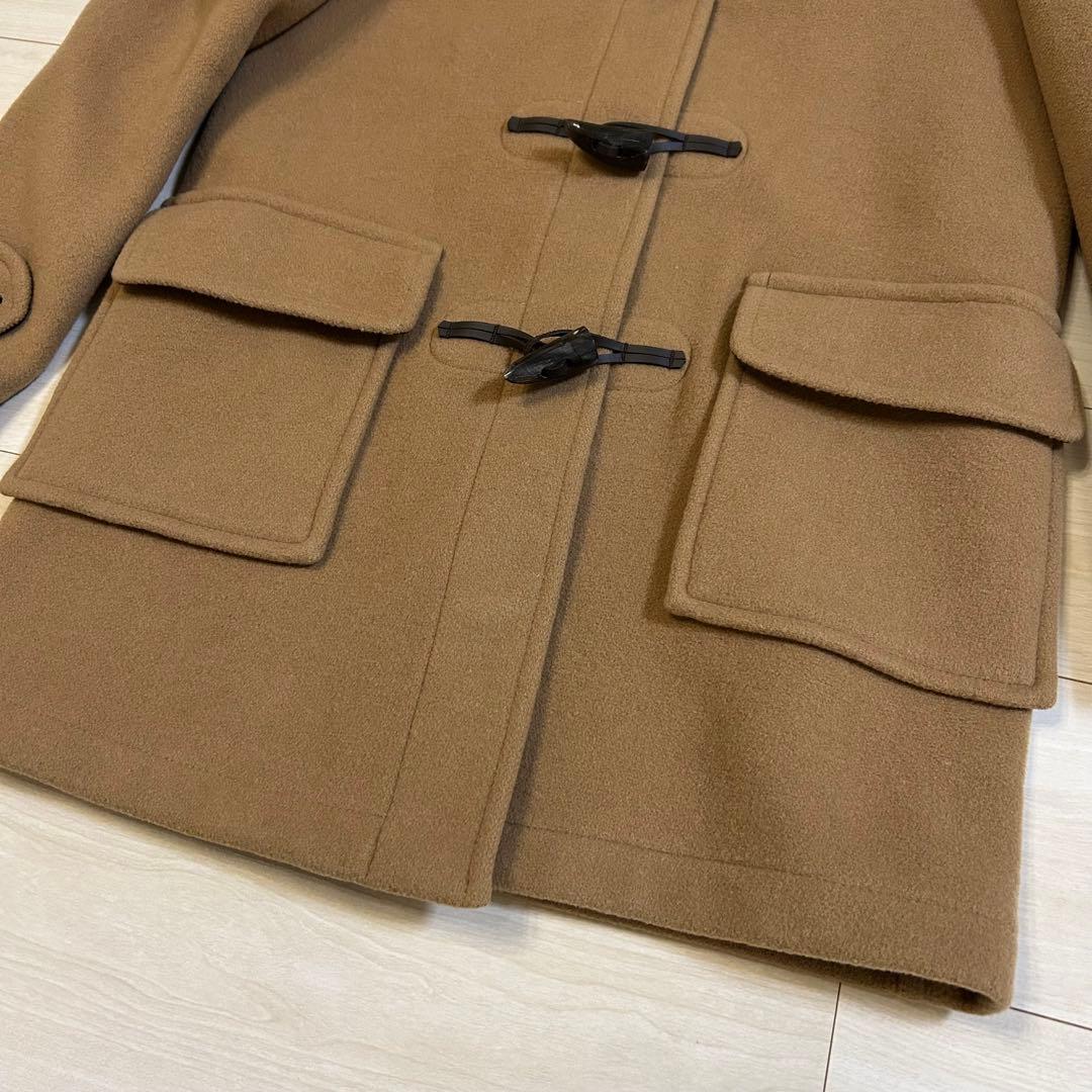 【極美品】ビームス別注 グローバーオール ダッフルコート キャメル 英国製 S