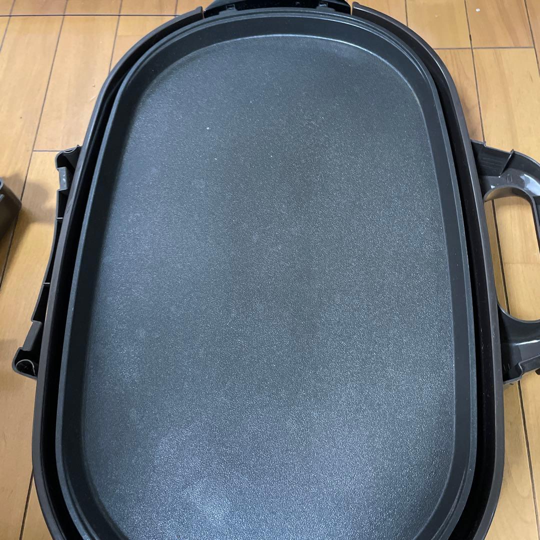 美品！ワイドホットプレートSANYOたこ焼き・焼肉・平面・蒸しHPS-SW4E2