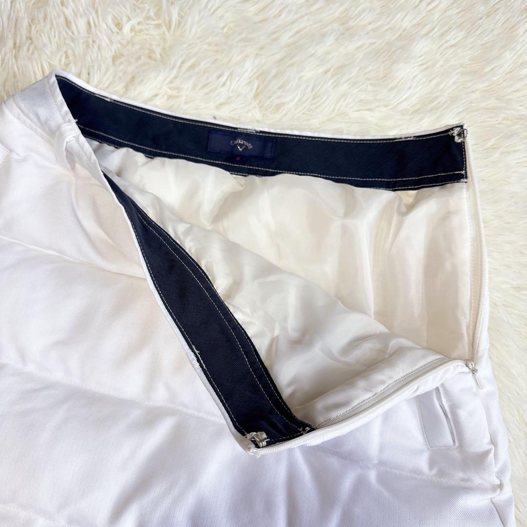 【キャロウェイ】美品 セットアップ ダウン ホワイト Mサイズ レディース