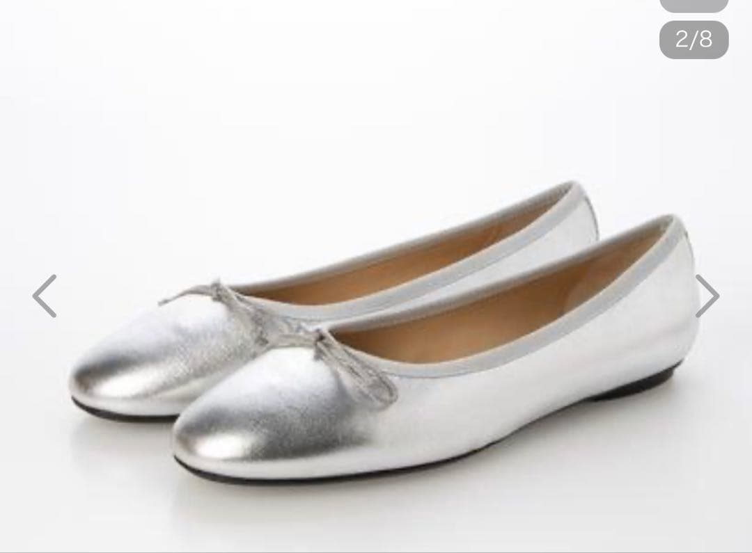 FABIO RUSCONI バレエシューズ