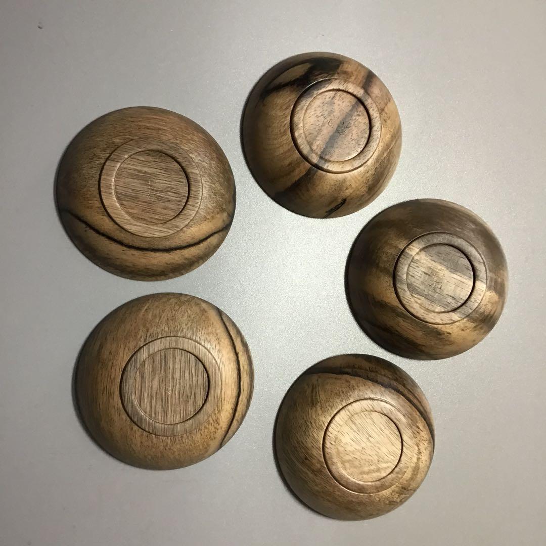 黒柿　小鉢　小皿