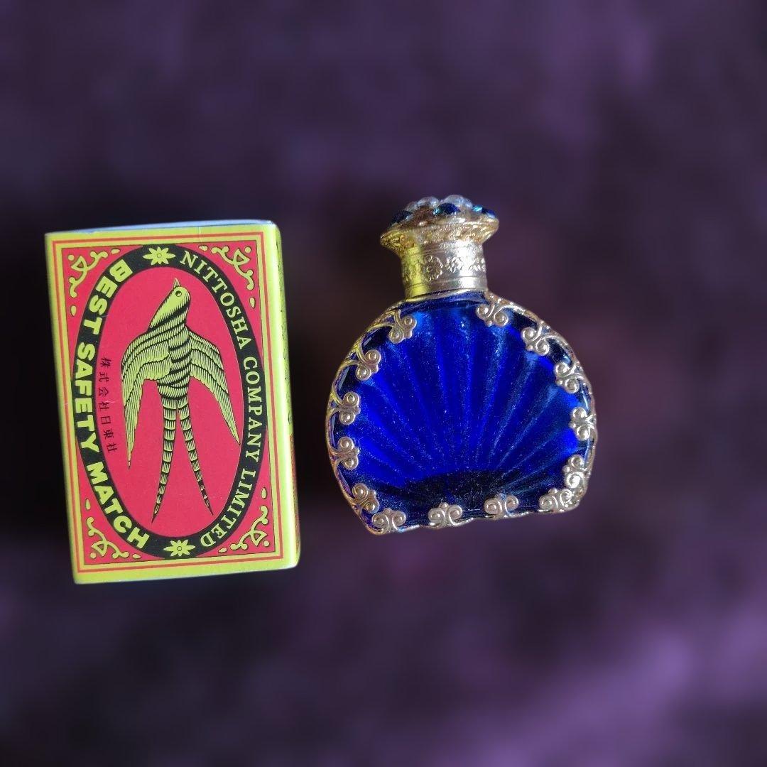 チェコガラス香水瓶蚤の市セット