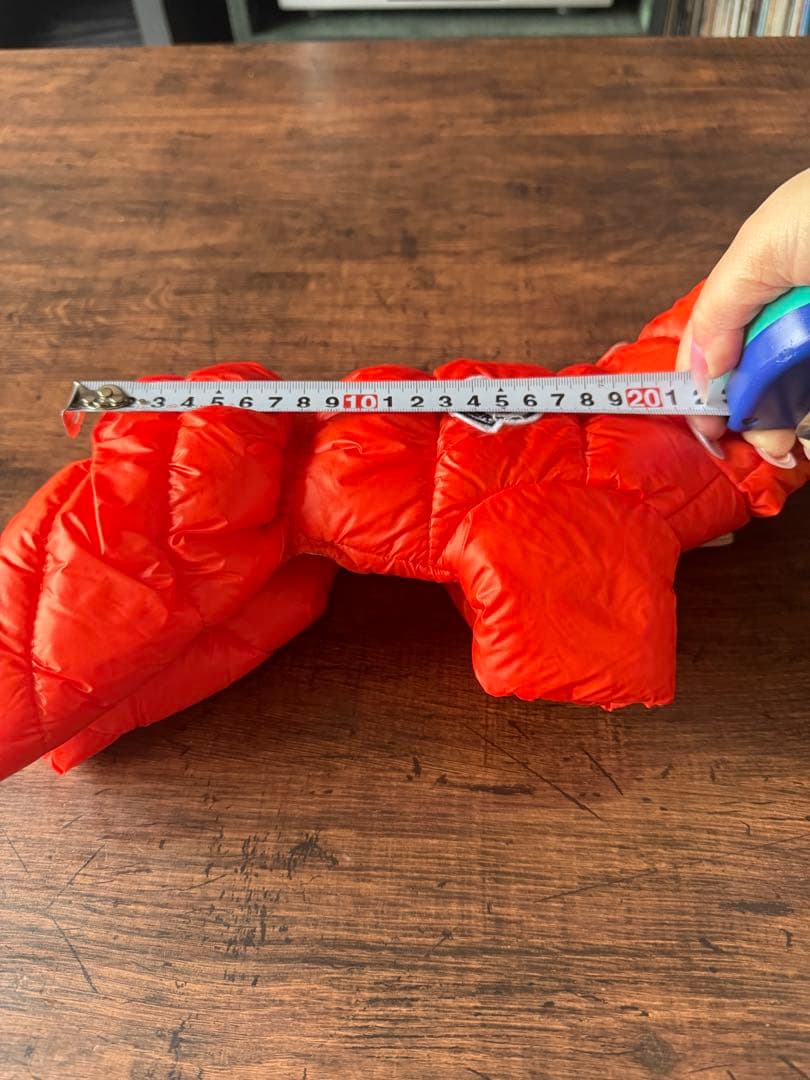 (SALE)注目度up!!【美品】MONCLER オレンジ フード付き