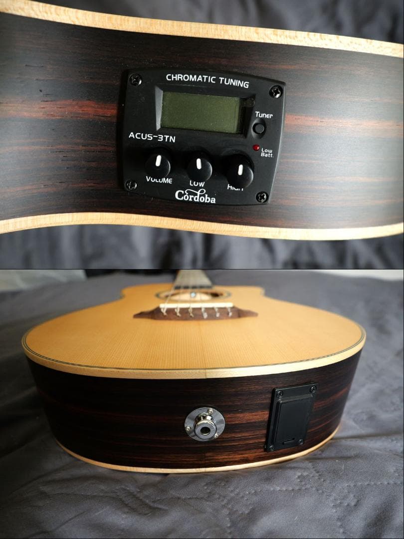 美品 CORDOBA MINI Ⅱ EB-CE エレアコ　トラベルギター