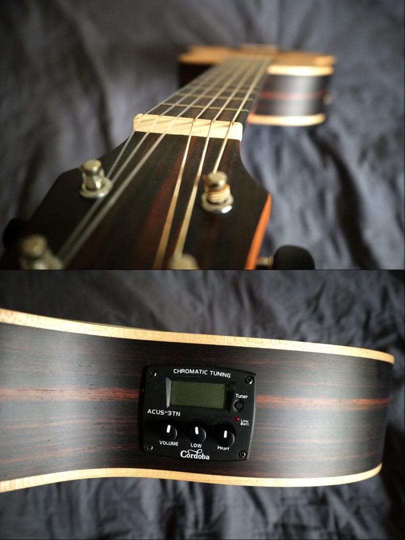 美品 CORDOBA MINI Ⅱ EB-CE エレアコ　トラベルギター