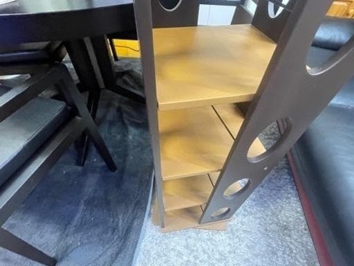 萩原　回転ラック(ブラウン) MUD-7181BR