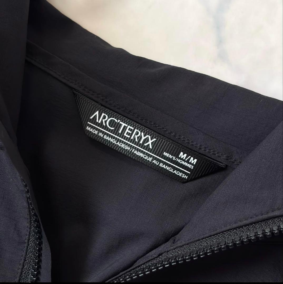 アークテリクス スコーミッシュフーディー ナイロンジャケット 黒 M tj6