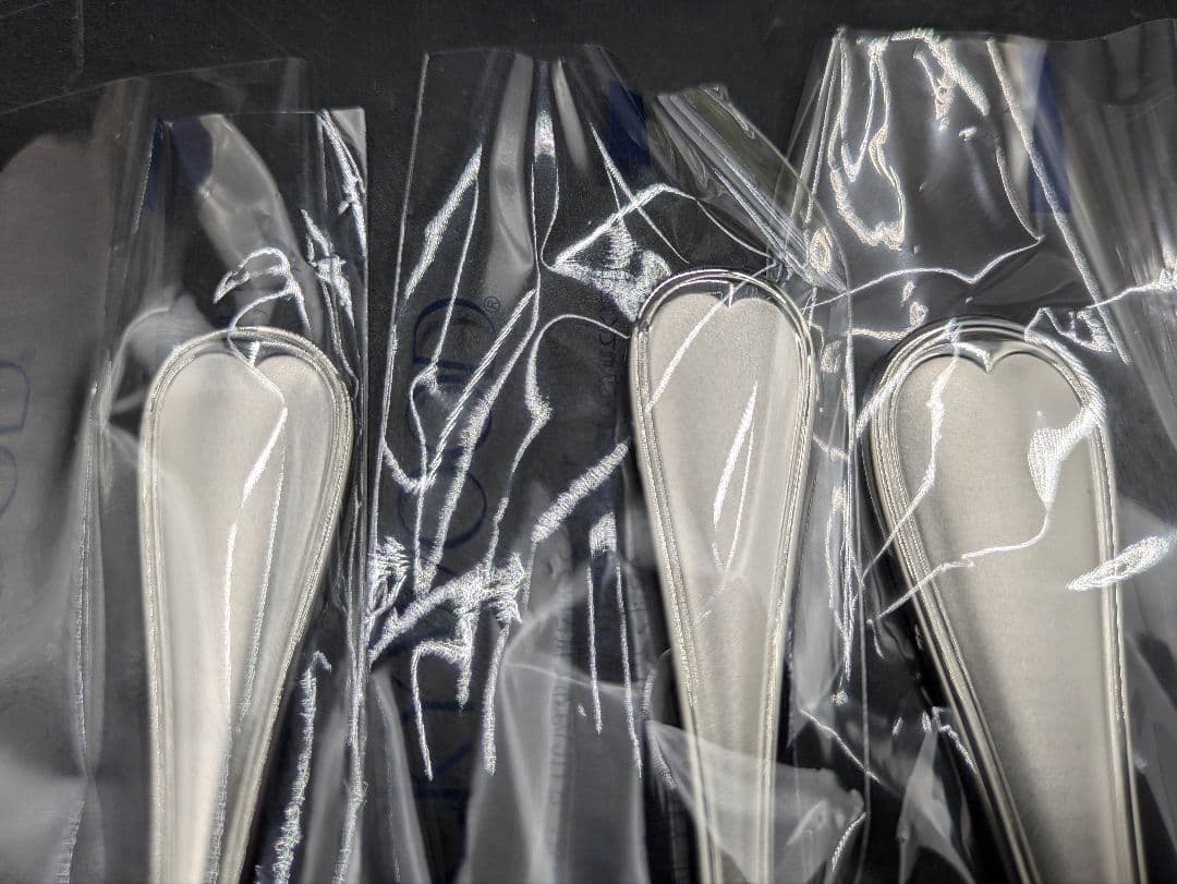 B【未使用品】LUCKYWOOD カトラリーセット 計25本 ステンレス