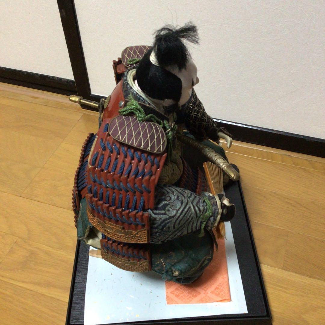 武者人形　五月人形　加藤清正　骨董　アンティーク　江戸　明治　武士　武将　侍