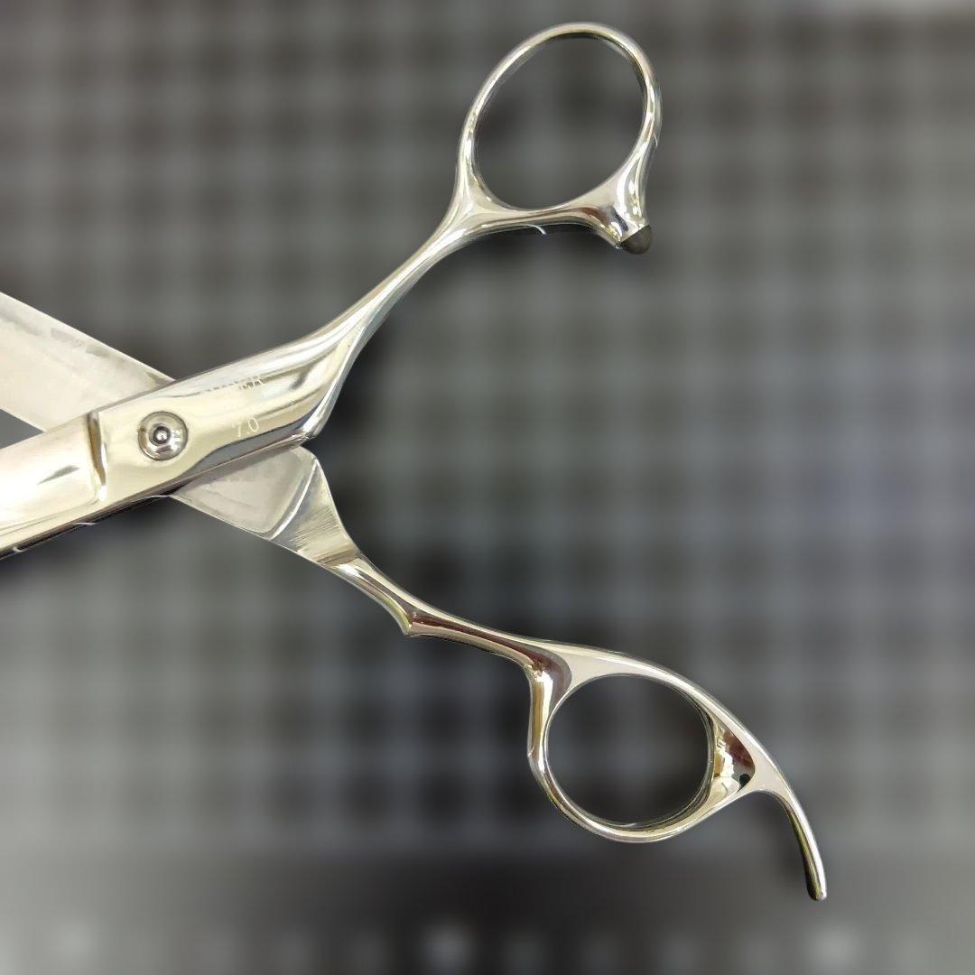 【中古】理容 床屋用 ハサミ　7.0インチ