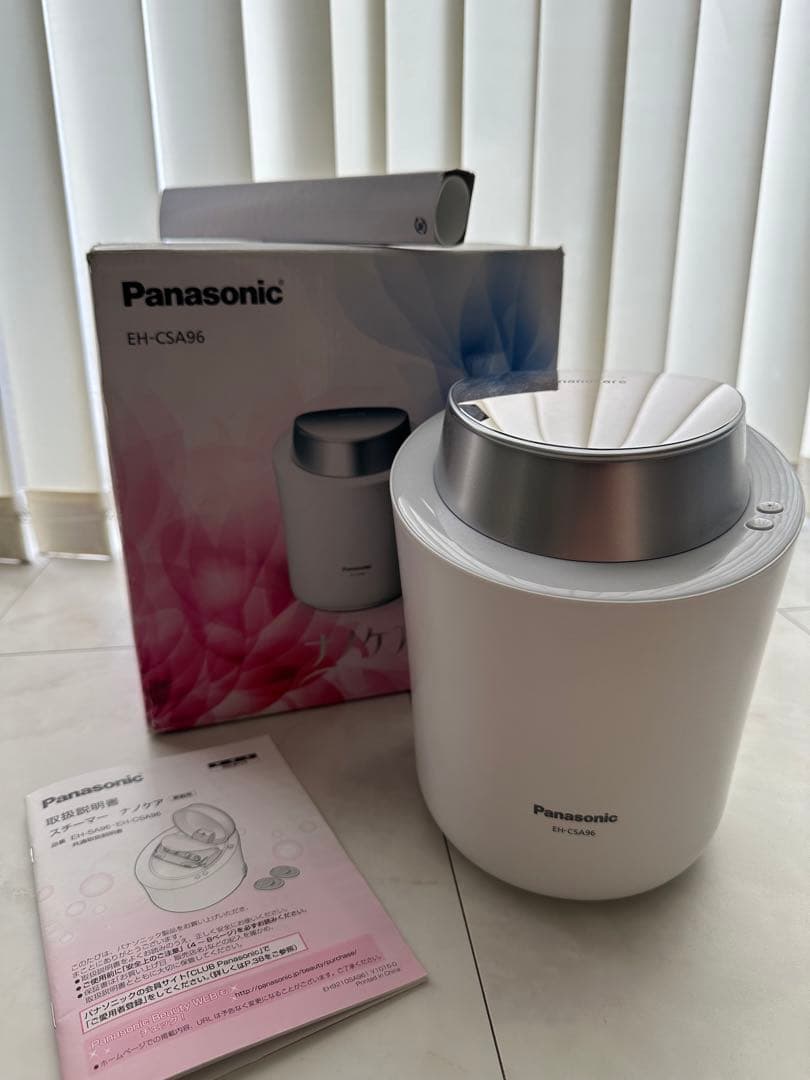 パナソニック （Panasonic） スチーマー（ピンク調）