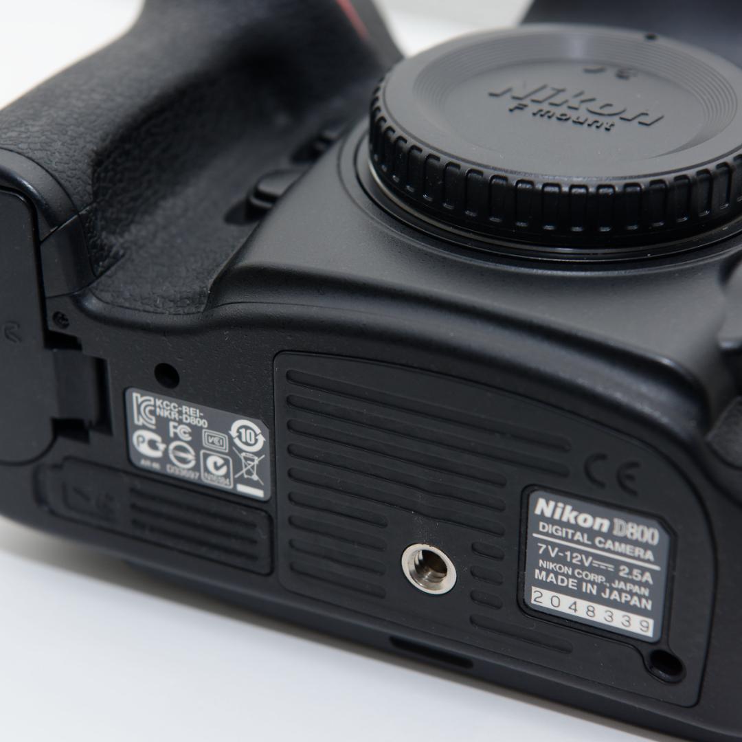 【シャッター数8059回】Nikon D800 ボディ