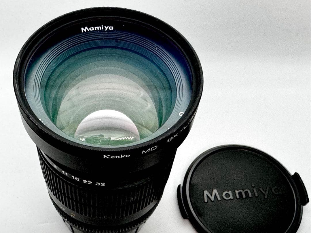 【新同・美品】ニューマミヤ６本体 ＋ レンズ75mm ＋150mm