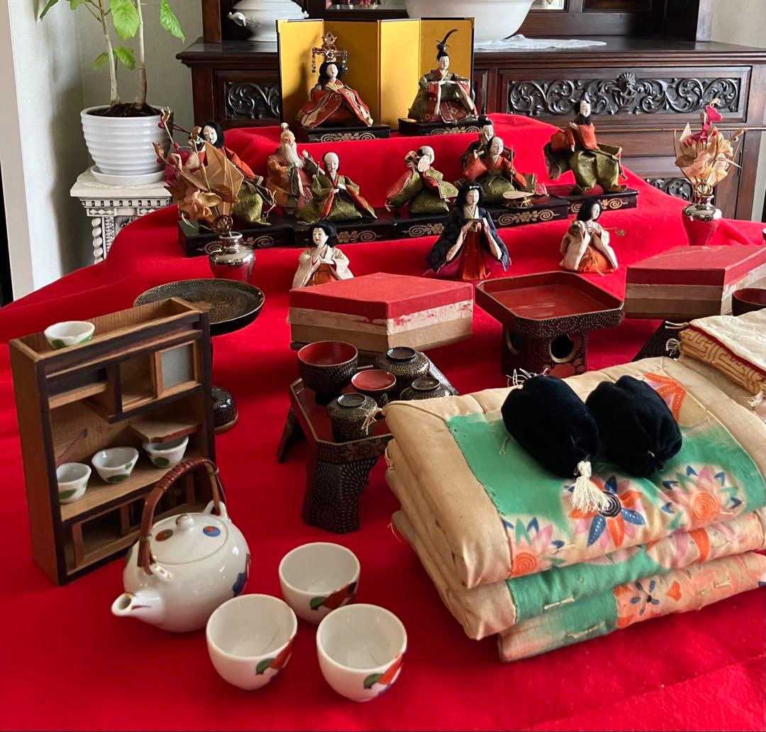 松時代物お雛様