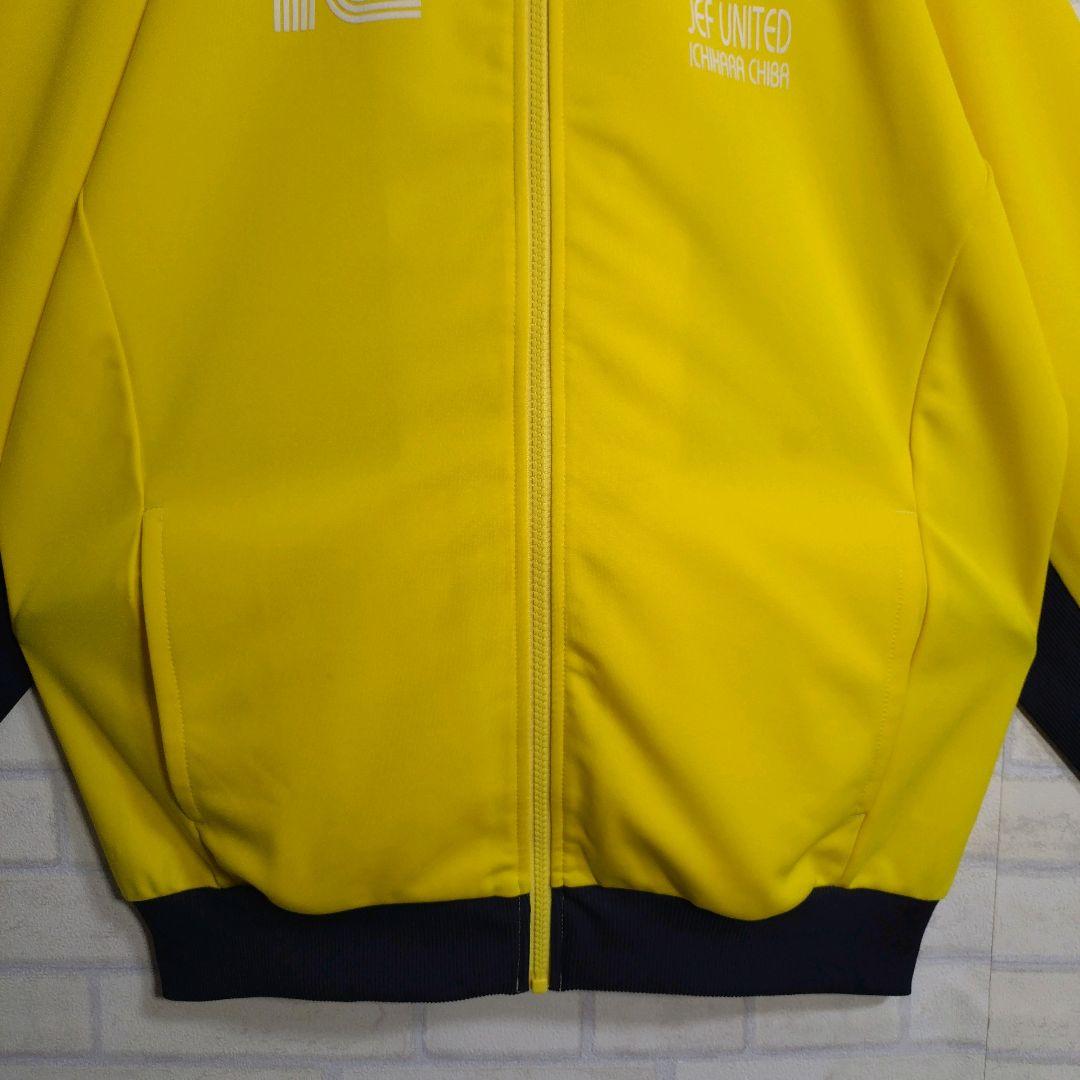 祝 J1昇格★00s ジェフ千葉 ワッペン刺繍 トラックジャケット 黄 L