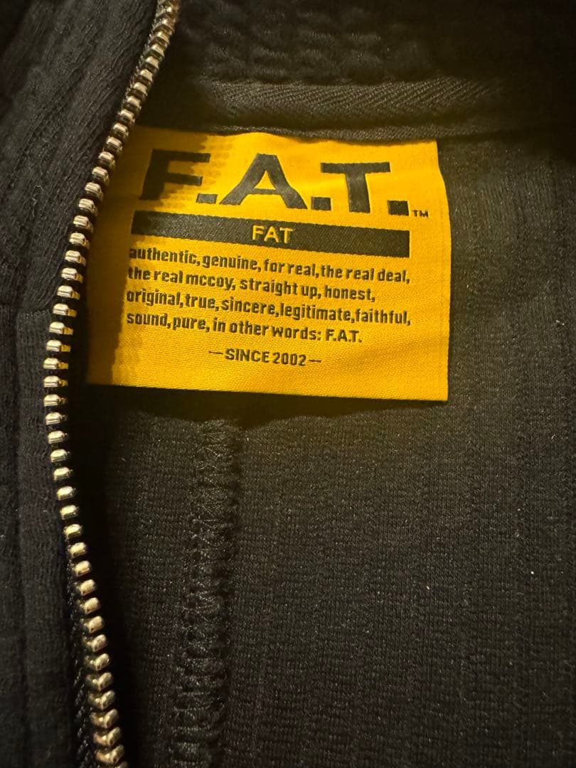 FAT QUILHALF ハーフジップ　スエット