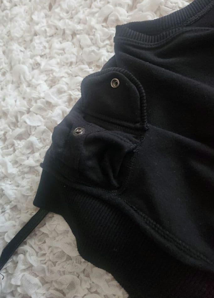 kmrii ケムリノースリーブ パーカー ベスト 平成 Y2K