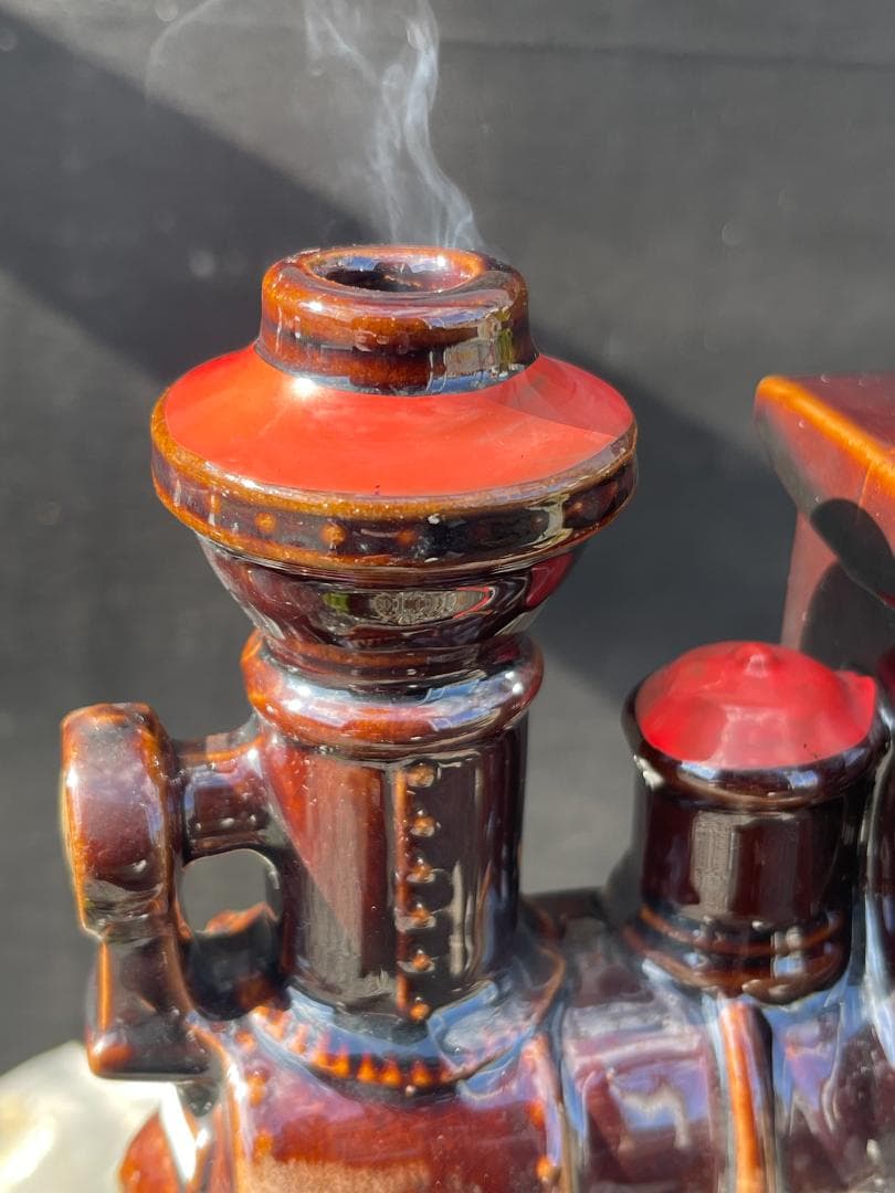 60'S★蒸気機関車★アシュトレイ★ビンテージ★灰皿★煙突から煙が出ます★汽車