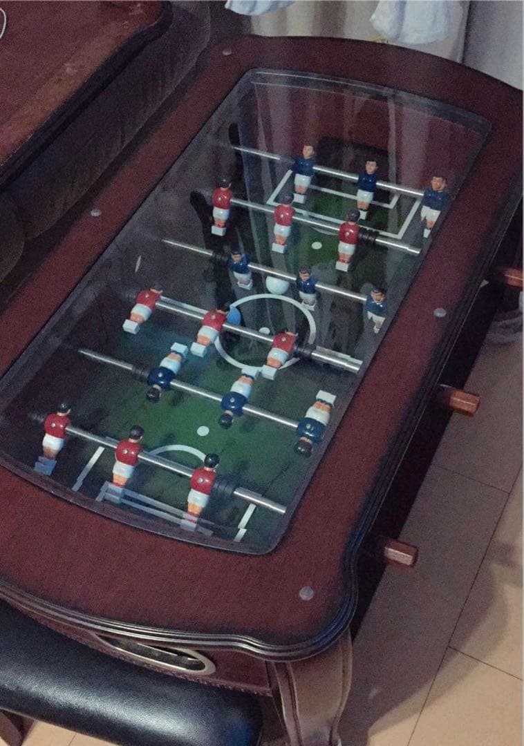 アンティーク　サッカー　ゲーム　テーブル