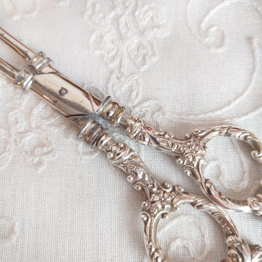 イギリス　アンティーク　シュガートング　アイストング　シュガーニップス