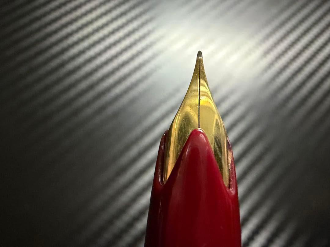 美品 モンブラン マイスターシュテュック No.72 ボルドー EF 万年筆