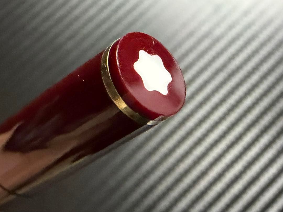 美品 モンブラン マイスターシュテュック No.72 ボルドー EF 万年筆