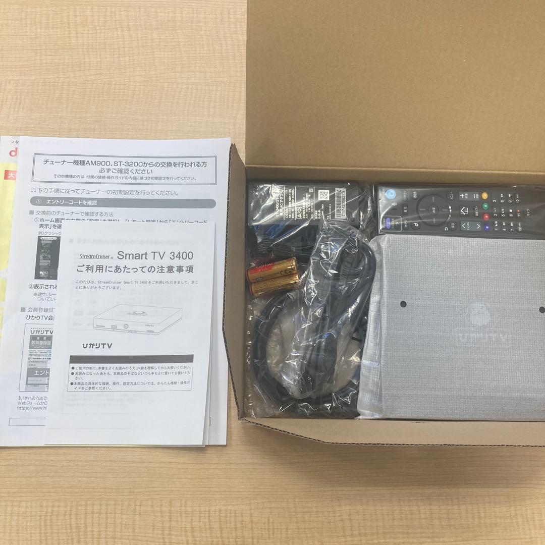 Smart TV 3400 新品未使用 開封のみ