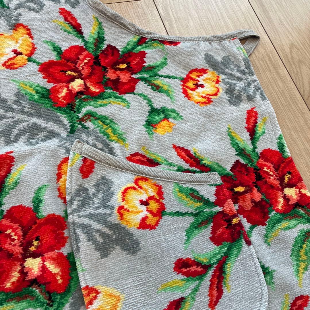 FEILER 花柄エプロン フリーサイズ