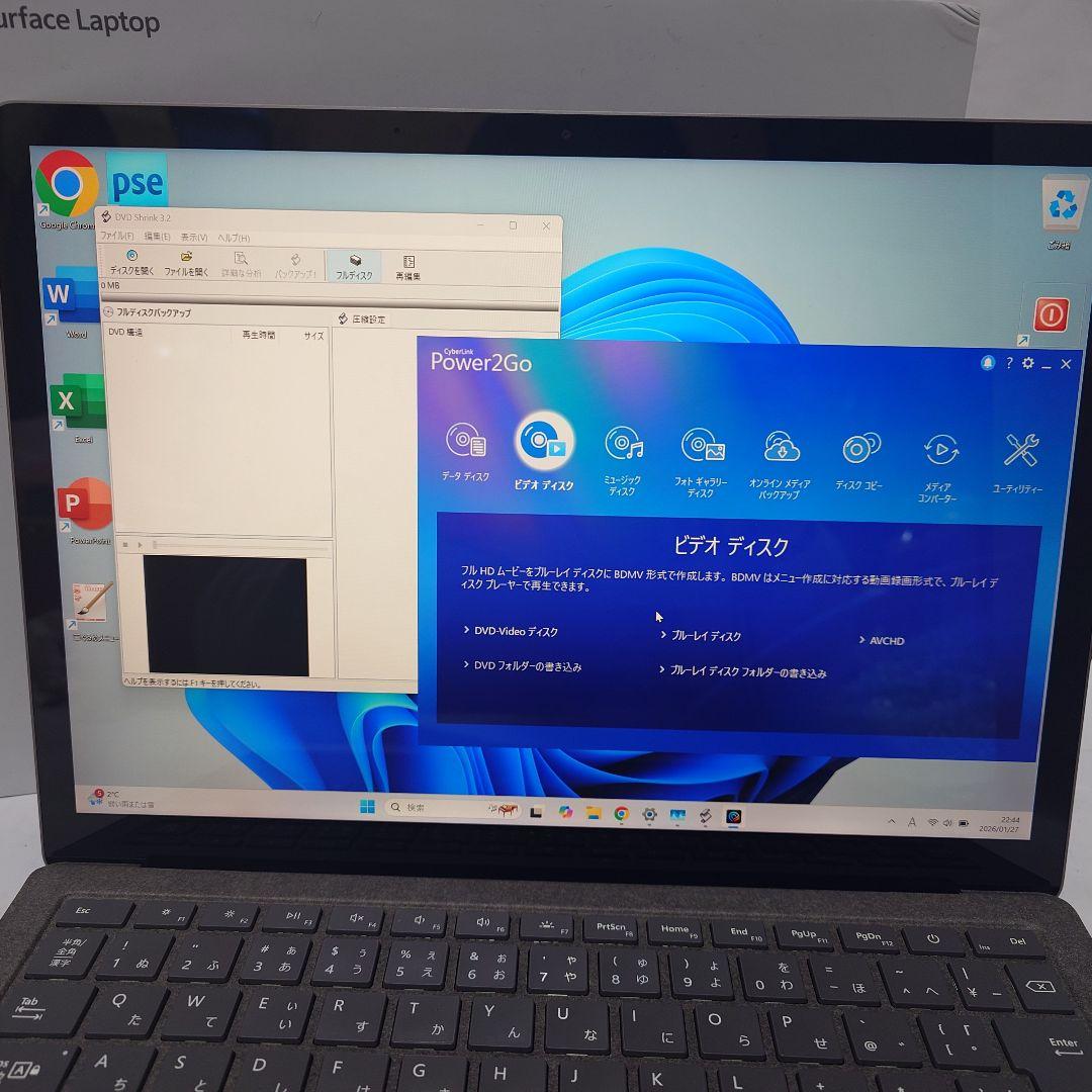 ✨️低使用品✨️ Surface Laptop Win11Pro Office付