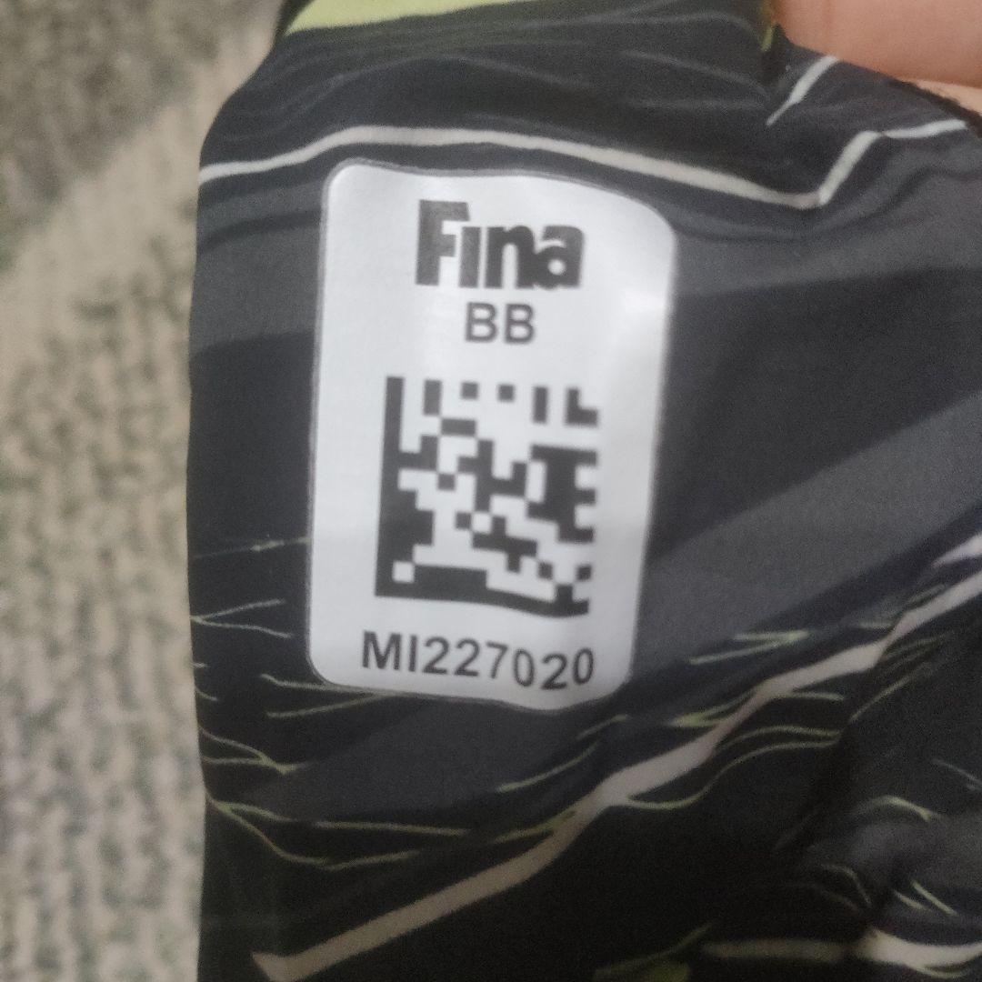 Mizuno FINA認定 競泳用スーツ Mサイズ ブラック/グリーン