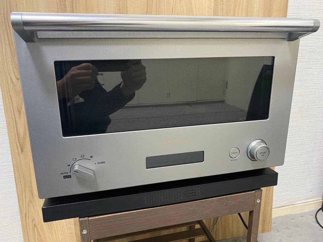 BALMUDA オーブンレンジ シルバー