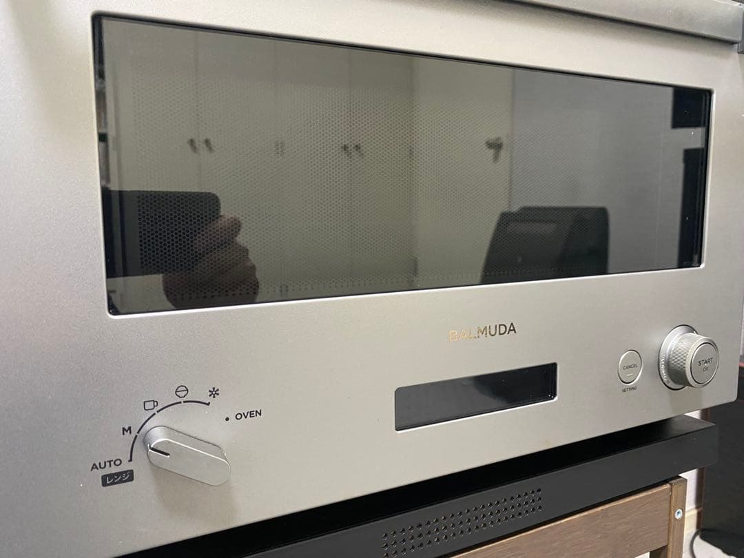 BALMUDA オーブンレンジ シルバー